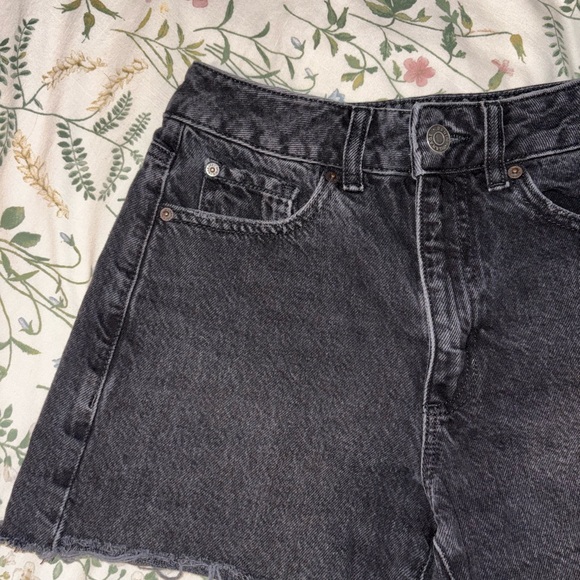 Garage Black Denim Women's Shorts - Picture 2 of 4